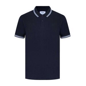 Firetrap Mens Lazer Logo Cotton Polo Shirt / Black